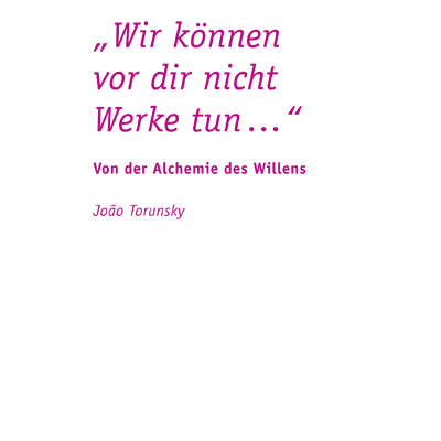 Weihnachtsgabe 2015 Joao Torunsky