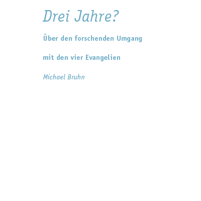 Weihnachtsgabe 2019 Michael Bruhn