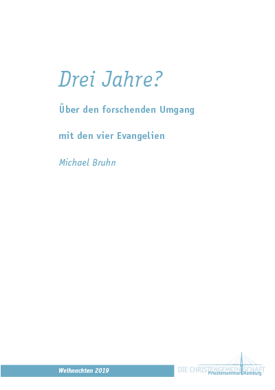 Weihnachtsgabe 2019 Michael Bruhn