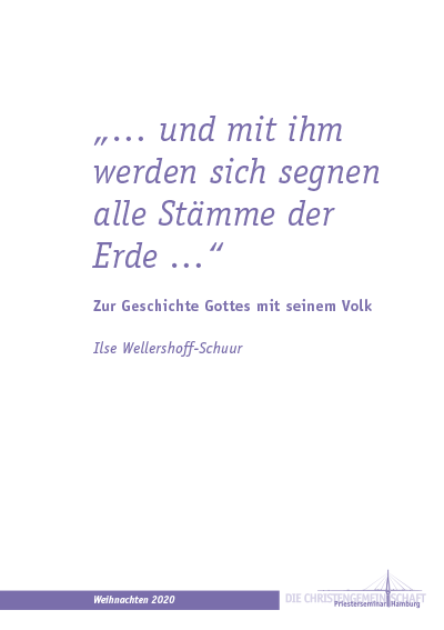 Weihnachtsgabe 2020 Ilse Wellershoff-Schuur