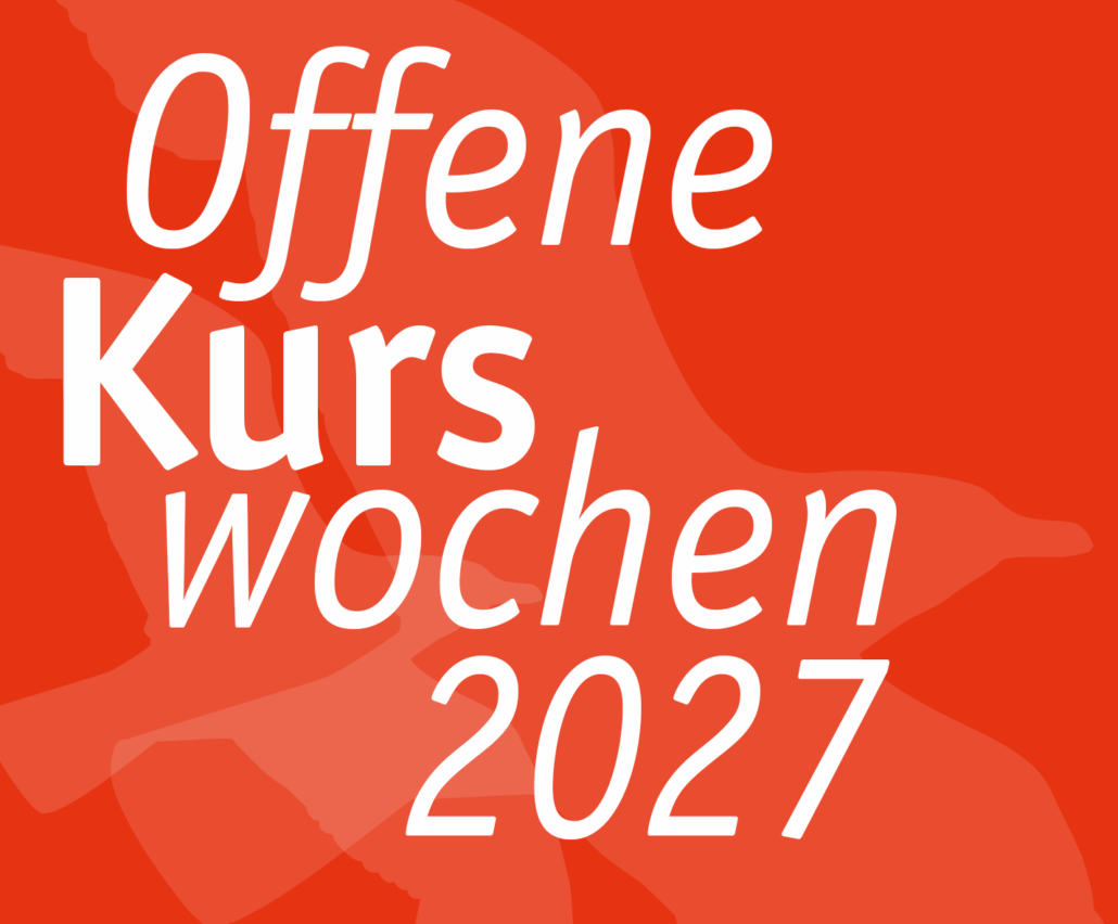 Offene Kurswochen 2027 Offene Kurswochen 2027